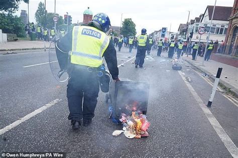 Child, 11, becomes youngest person to be arrested over riots.
